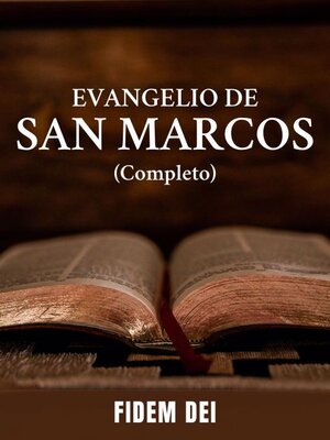 cover image of Evangelio de San Marcos